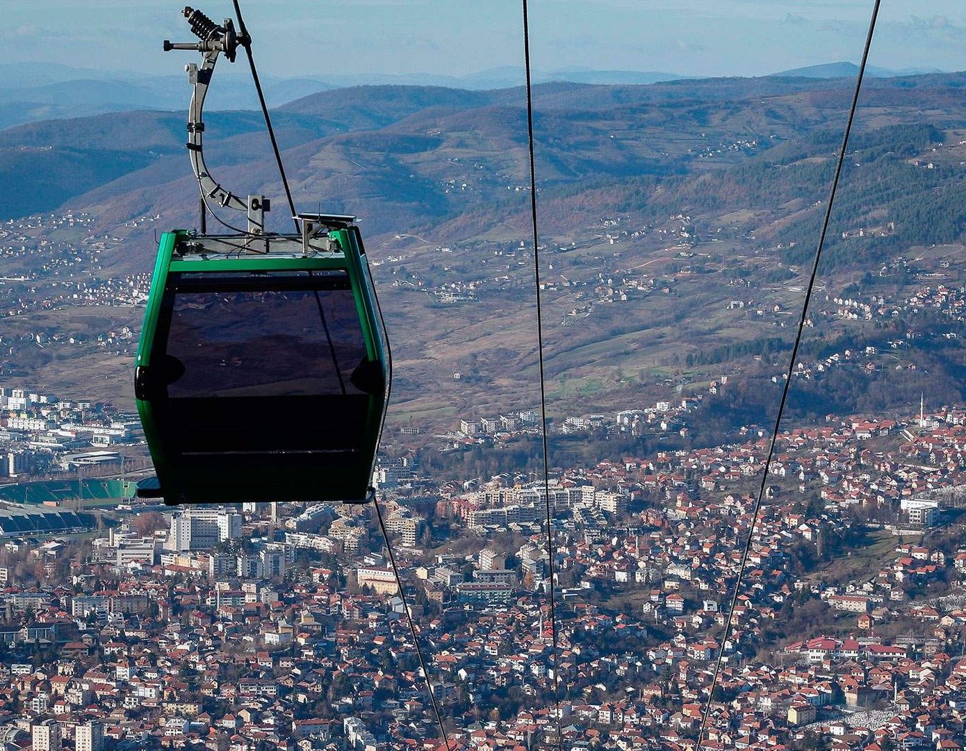 U Sarajevu sunčano uz umjerenu naoblaku