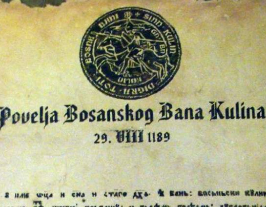 Na današnji dan, 1189. godine napisana Povelja Kulina bana: Pročitajte šta piše u najstarijem državnom dokumentu