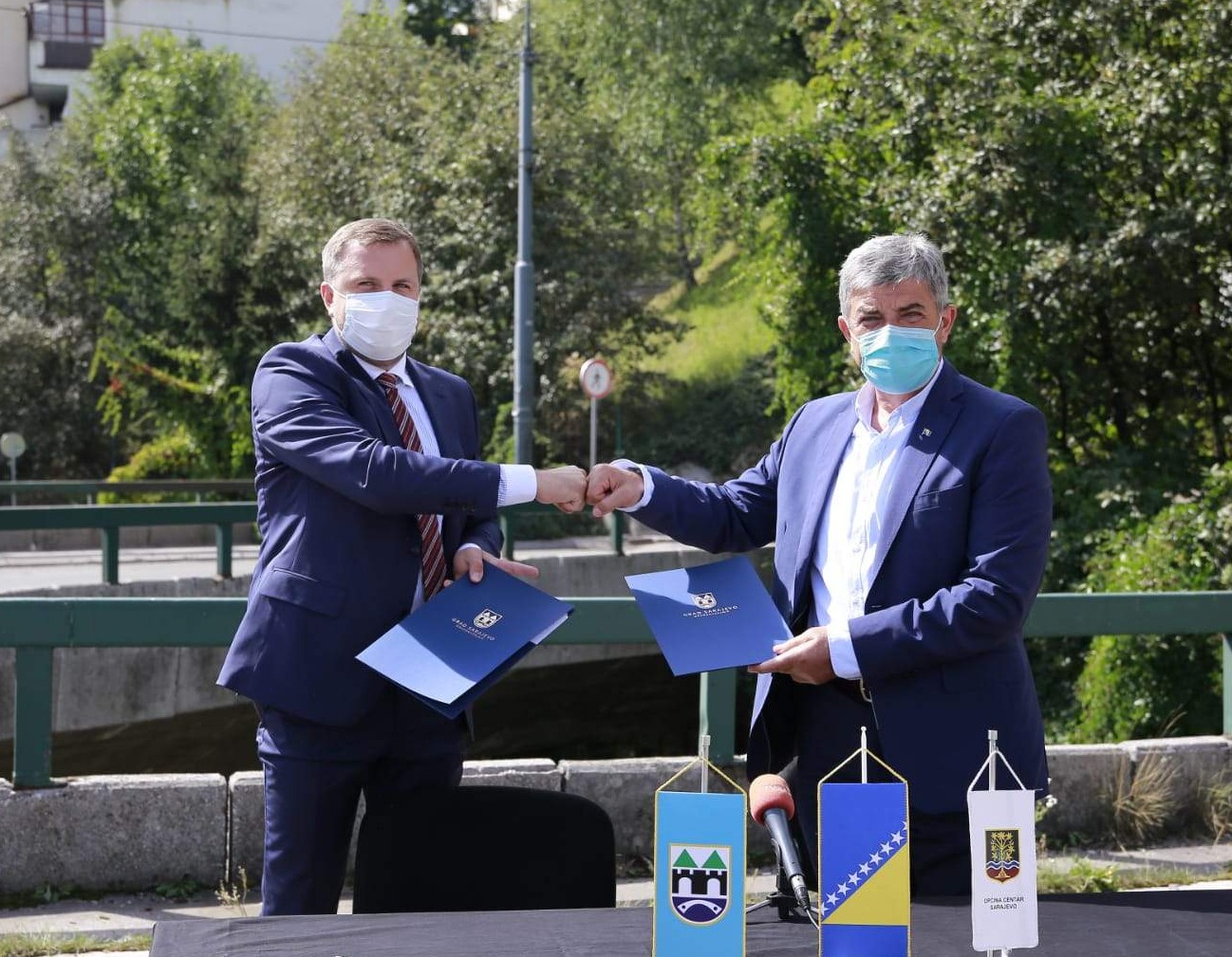 Gradonačelnik Skaka i načelnik Ajnadžić potpisali Sporazum: Uskoro početak radova na realizaciji projekta sanacije tunela Ciglane