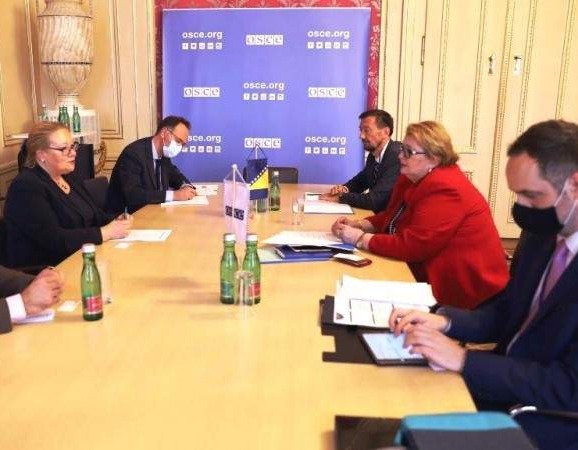 Turković: Aktivno učešće BiH u brojnim misijama OSCE-a na terenu