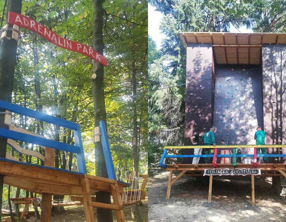 Adrenalin park u Pionirskoj dolini sutra počinje s radom
