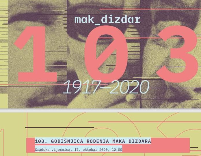 VIJEĆNICA: Obilježavanje 103. godišnjice rođenja Maka Dizdara
