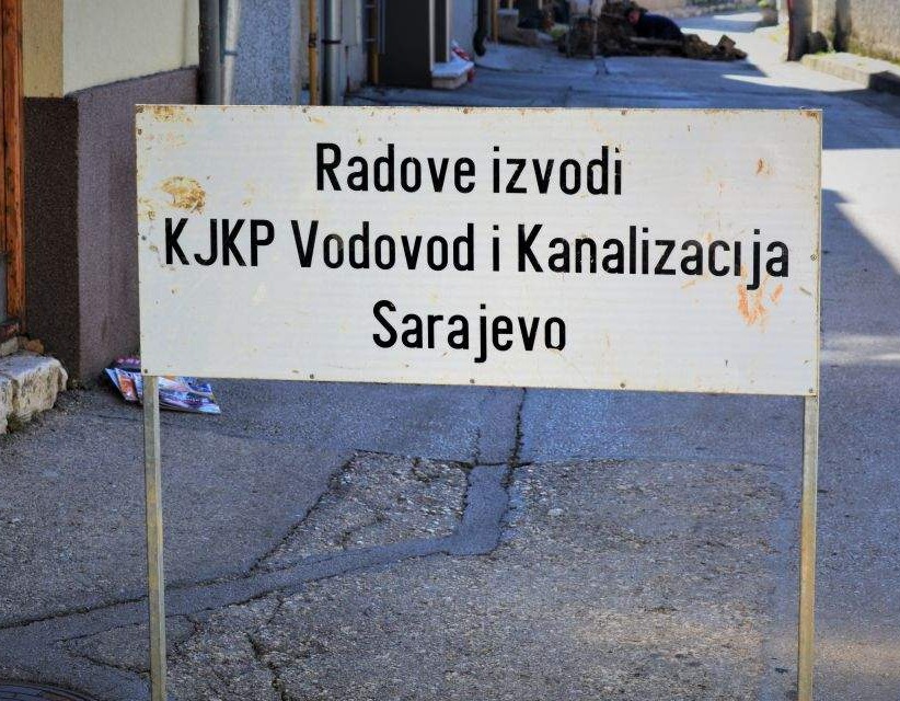 VIK popravlja kvarove u 24 sarajevske ulice