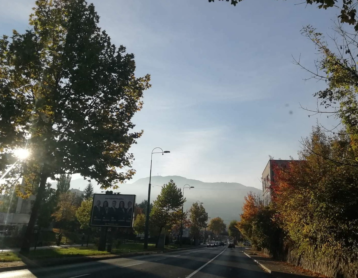 U Sarajevu oblačno vrijeme sa sunčanim intervalima