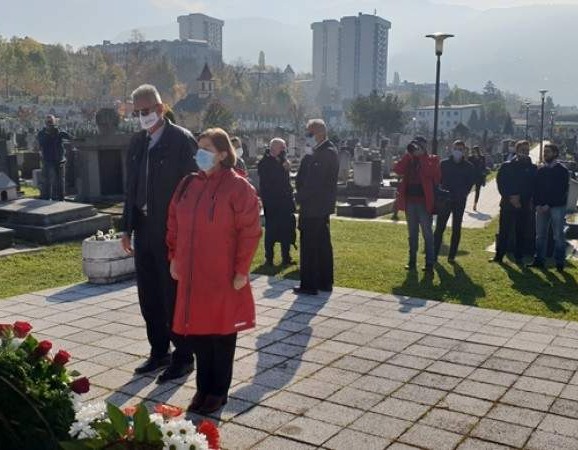 Položeni vijenci za branitelje HVO Sarajevo i brigade 'Kralj Tvrtko'