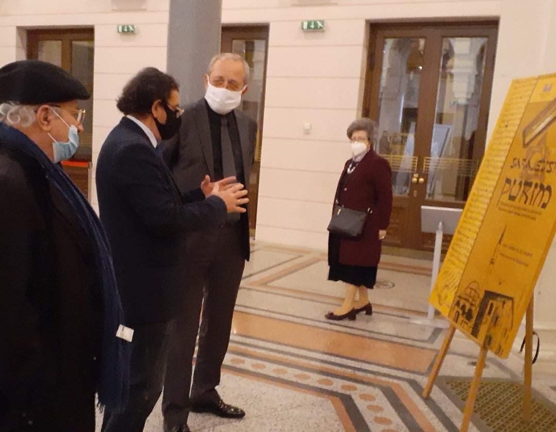 Šarić: Izložba i knjiga Eli Taubera "Sarajevski purim" važan društveni događaj