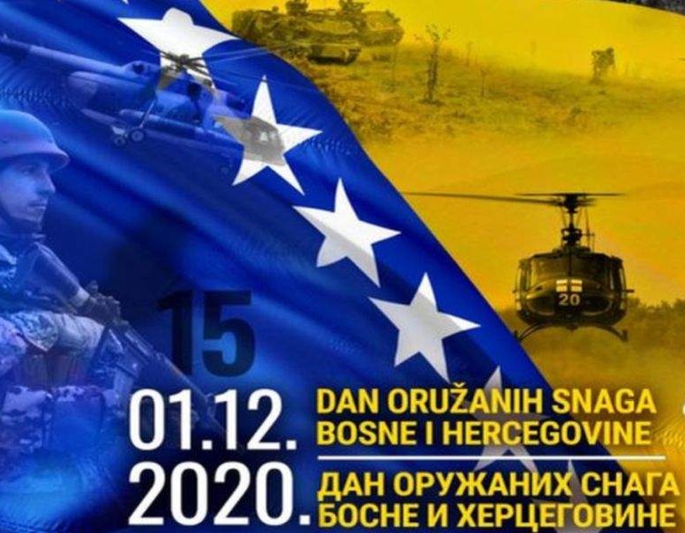 Svim pripadnicima Oružanih snaga BiH čestitamo 1. decembar