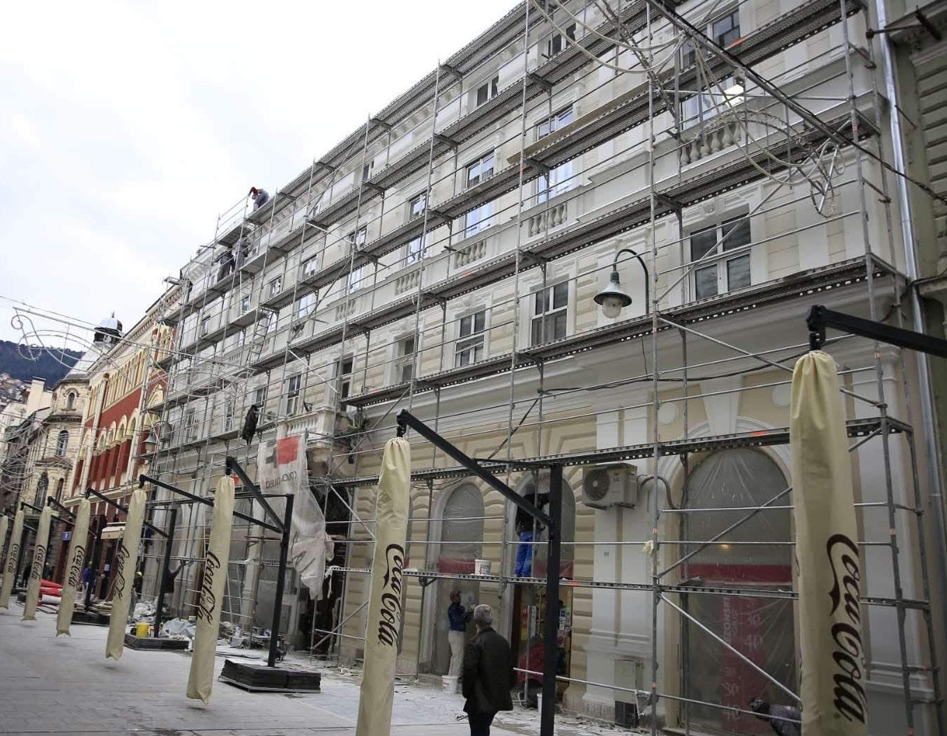 Grad Sarajevo: Završena sanacija fasade u Štrosmajerovoj ulici