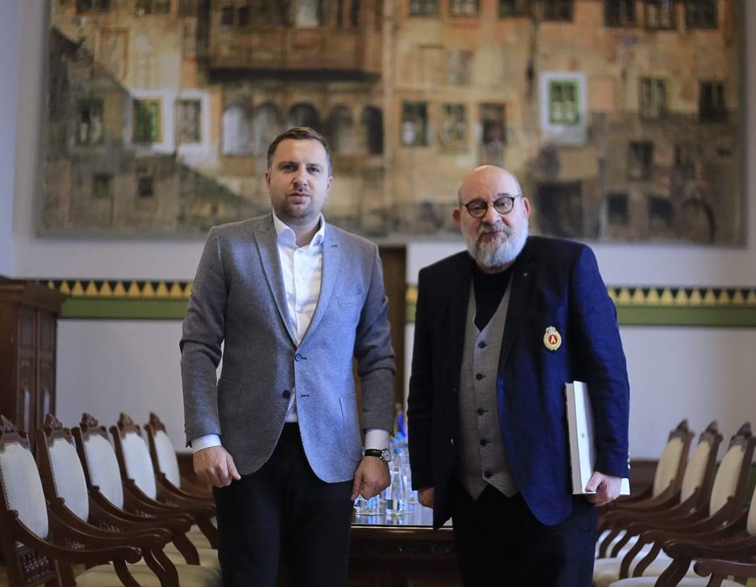 Skaka u Vijećnici ugostio novog predsjednika BAZU-a, prof. dr. Mehmeda Akšamiju