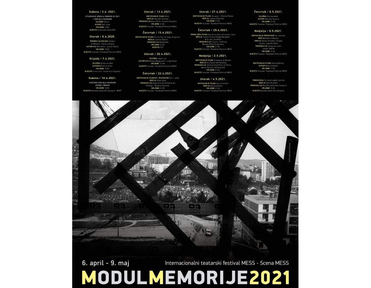 Program ovogodišnjeg 26. izdanja Modul Memorije 
