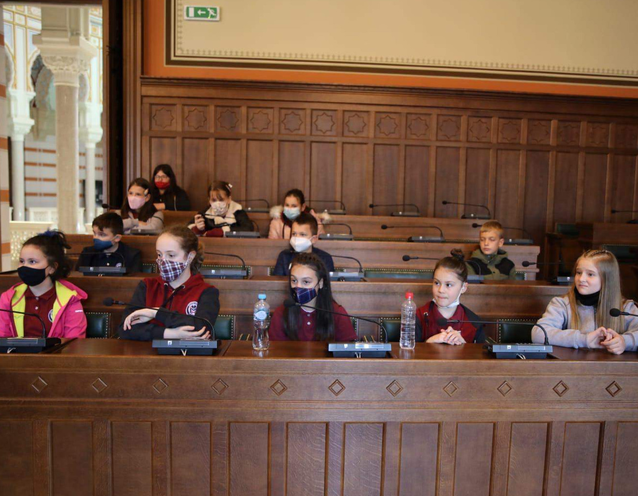 Najmlađi sugrađani gosti Benjamine Karić u Vijećnici:  „Šta bih ja da sam gradonačelnica?!“