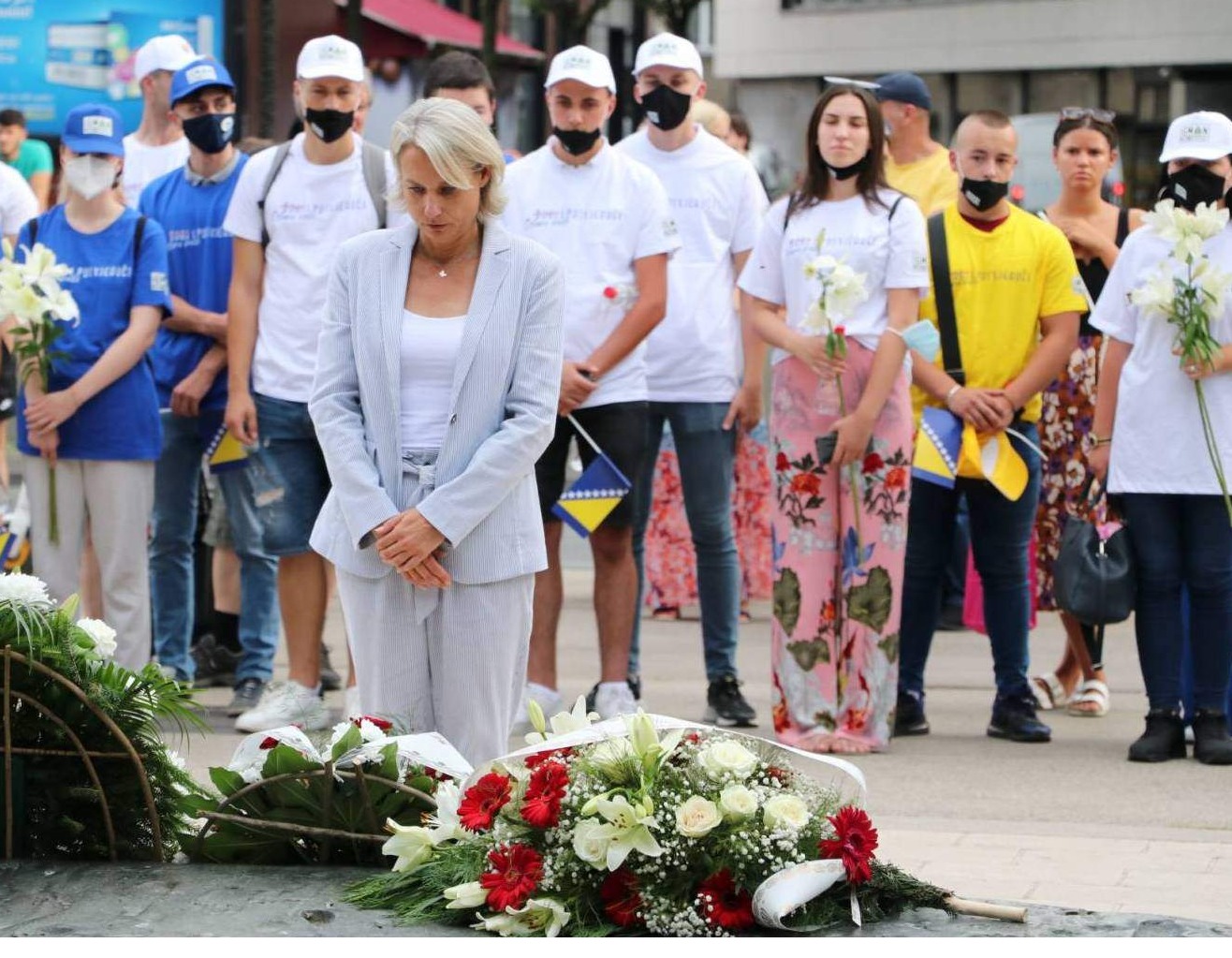 „Odbrana BiH – Igman 21“: Zamjenica gradonačelnice Margetić odala počast najmlađim žrtvama opkoljenog Sarajeva 