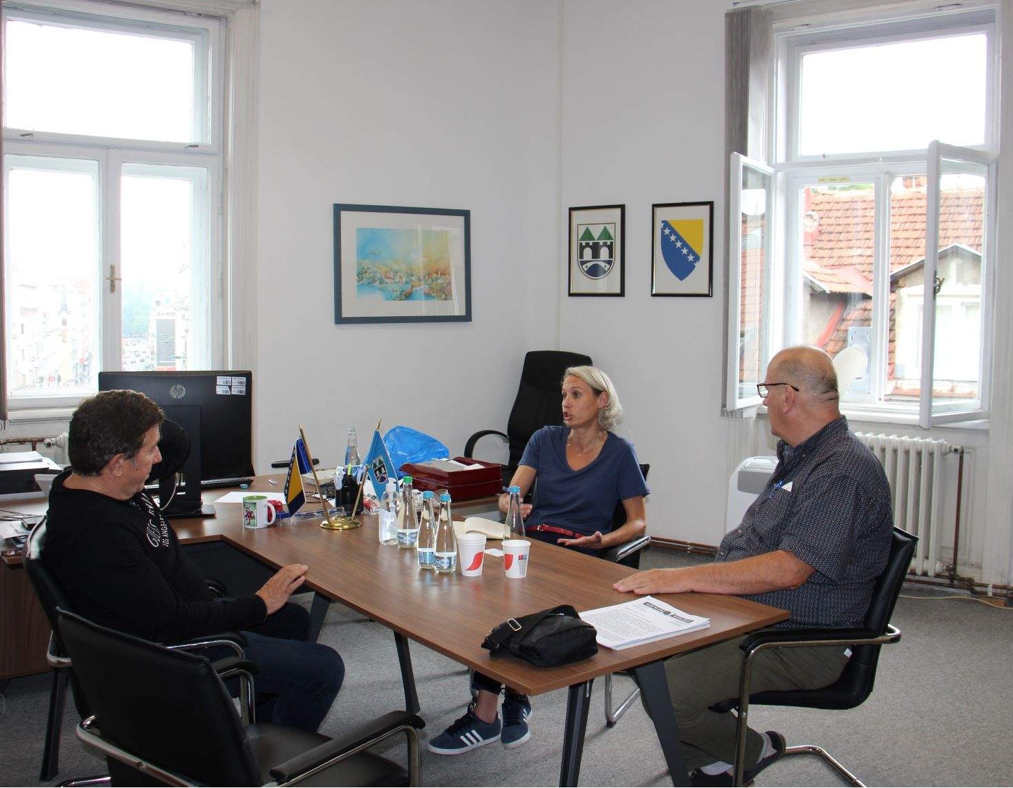 Susret zamjenice gradonačelnice Margetić s izaslanstvom Sportskog saveza BiH 