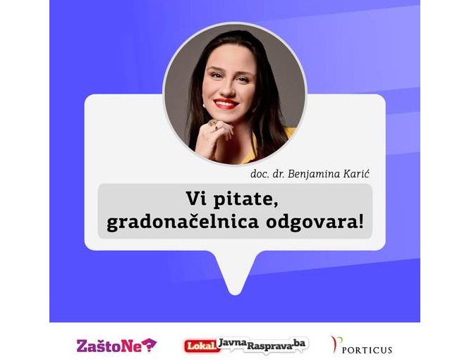 Vi pitate, gradonačelnica odgovara!