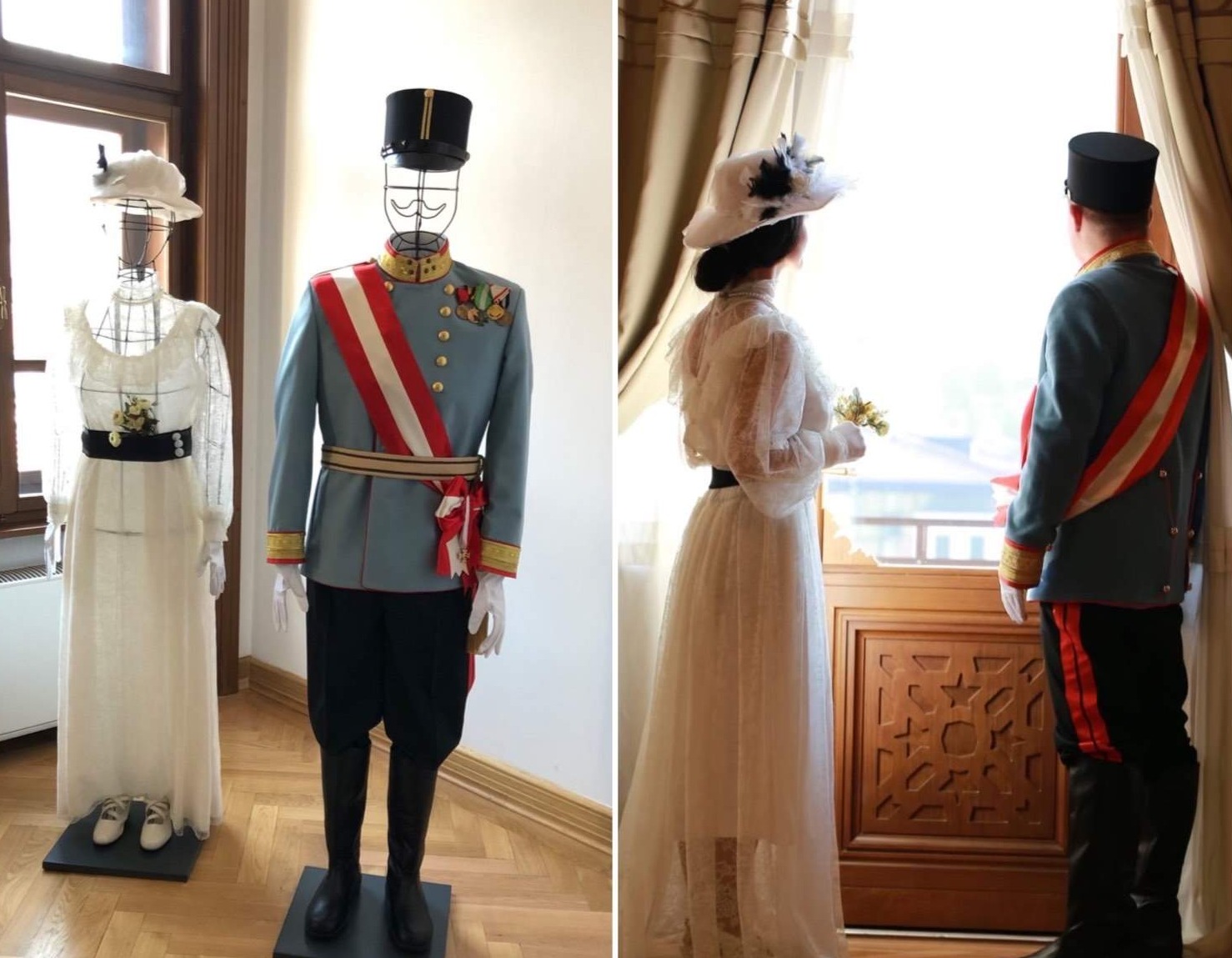 Vijećnica: “Šetnja kroz povijest” i fotografije u autentičnim Franz&Sophie kostimima