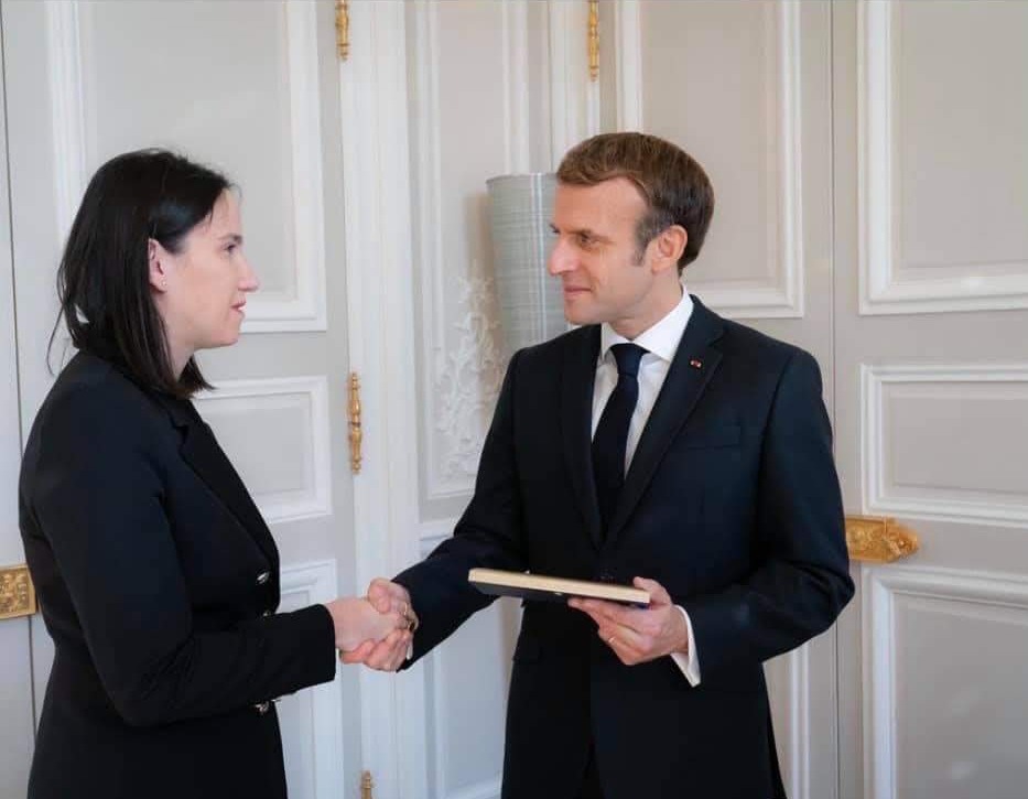 Benjamina Karić se susrela sa Emmanuelom Macronom