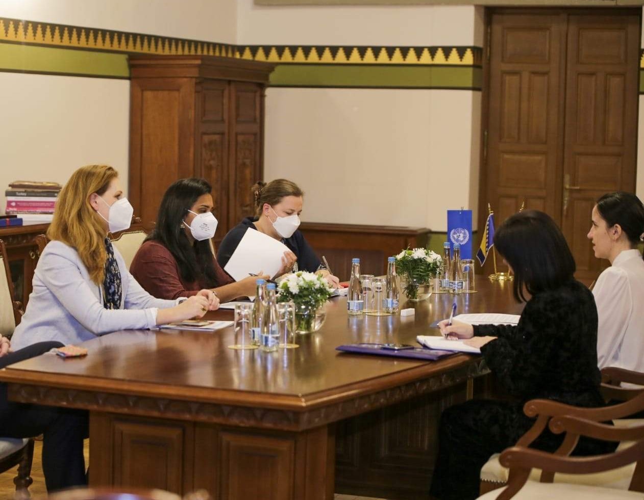 Gradonačelnica Karić ugostila izaslanicu generalnog sekretara Ujedinjenih nacija za mlade