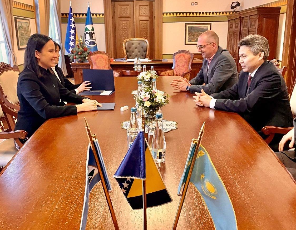 Benjamina Karić u Vijećnici ugostila NJ.E. Tolezhana Barlybayeva