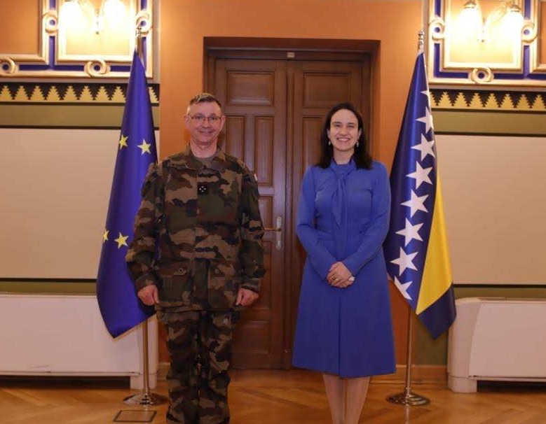 Gradonačelnica Karić primila u nastupnu posjetu zapovjednika EUFOR-a