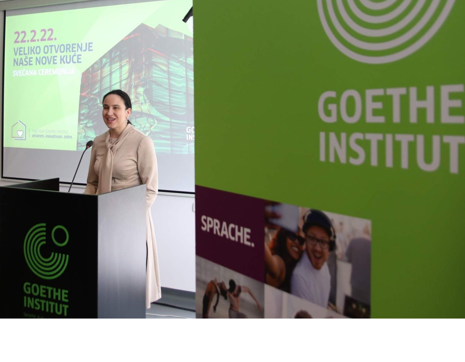 Gradonačelnica Karić na otvorenju novog doma Goethe Instituta BiH
