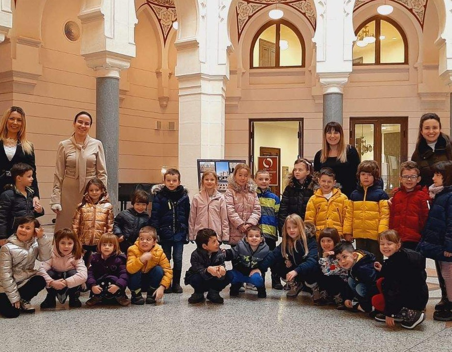 Gradonačelnicu Karić u Vijećnici posjetili najmlađi sugrađani