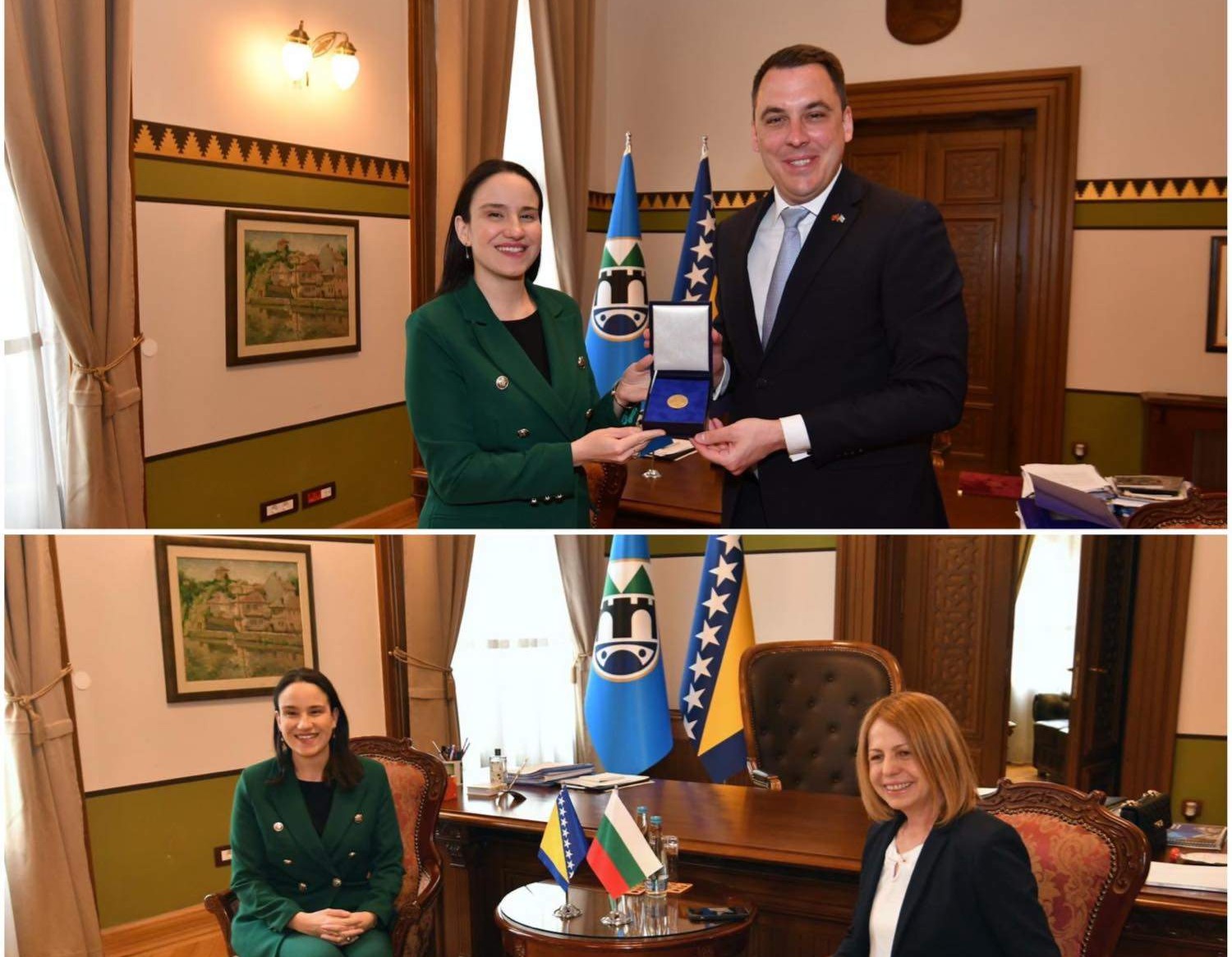 Benjamina Karić primila gradonačelnike Sofije i Podgorice