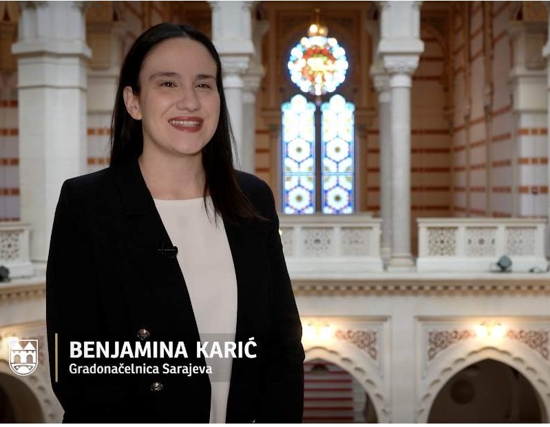 Gradonačelnica Benjamina Karić čestitala Uskrs  