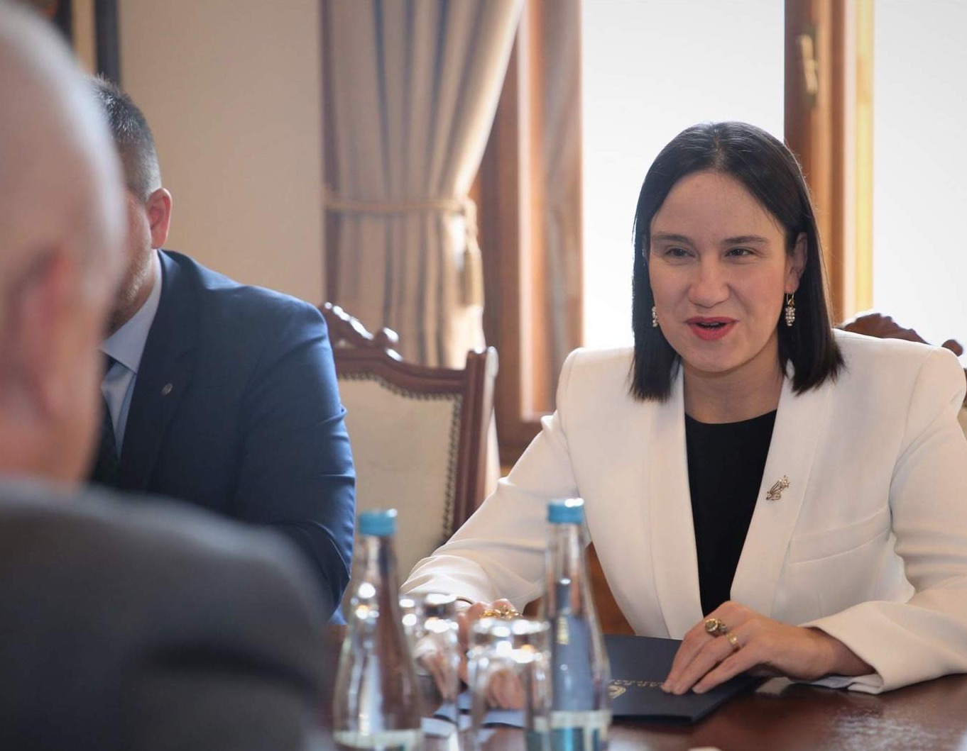 Nastupna posjeta: Karić i Ademović ugostili Briana Aggelera