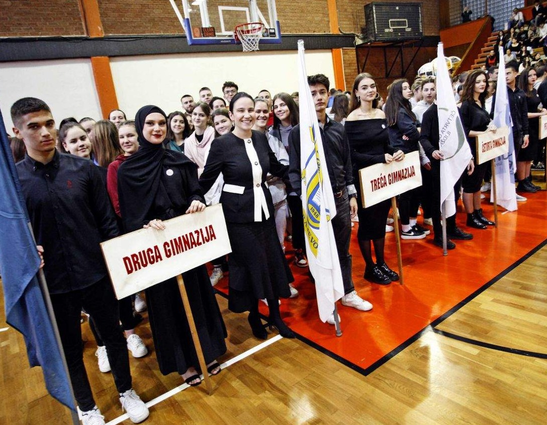 Gradonačelnica Benjamina Karić pozdravila sudionike „Gimnazijada 2022“