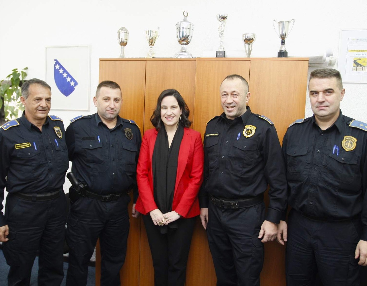 Gradonačelnica Benjamina Karić posjetila PU Centar
