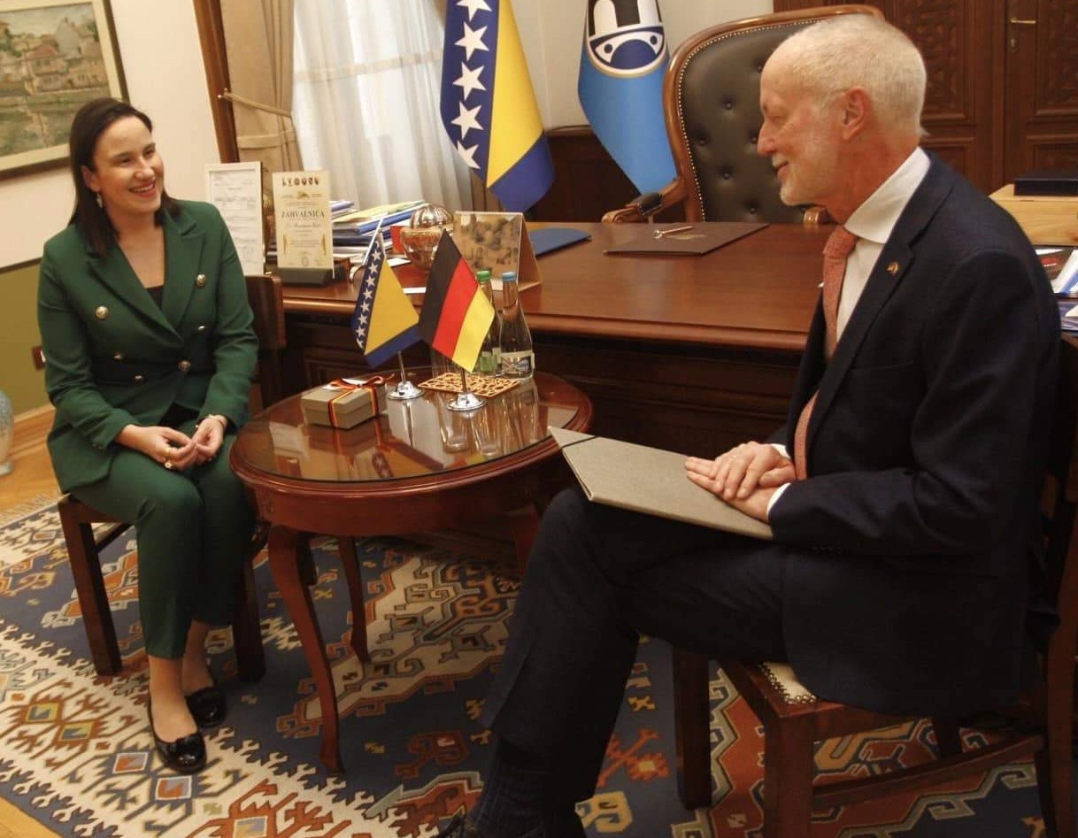Vijećnica: Nastupna posjeta veleposlanika SR Njemačke u BiH