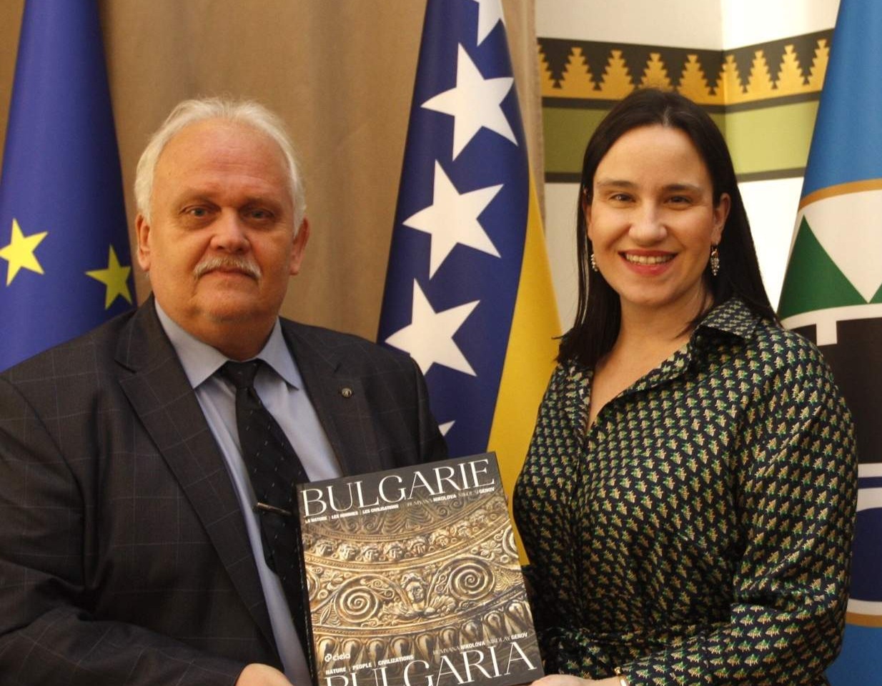 Karić primila u nastupnu posjetu veleposlanika Republike Bugarske 