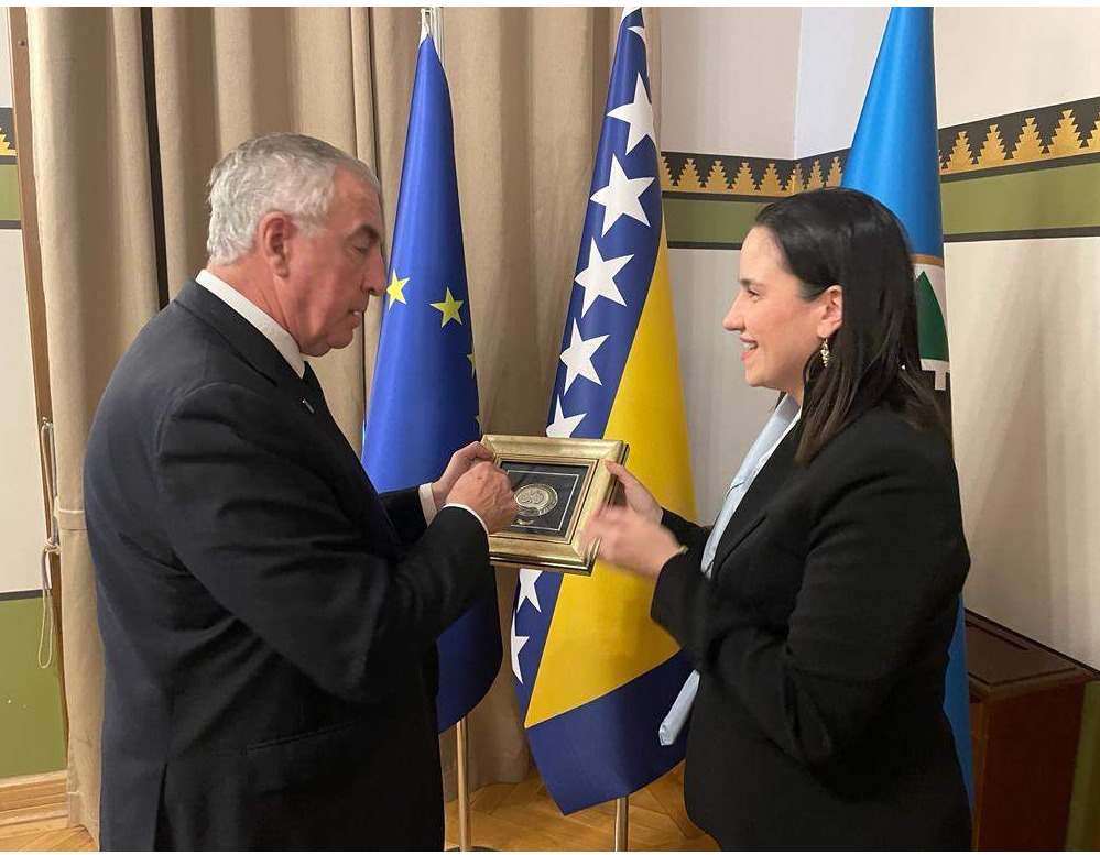 Karić primila predsjednika IIHF-a Luca Tardifa