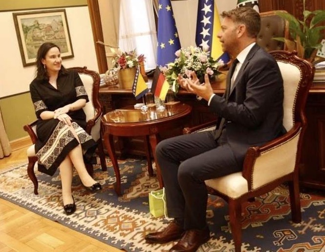 Bilateralni susreti Benjamine Karić s gradonačelnikom Wolfsburga i veleposlanikom Republike Armenije