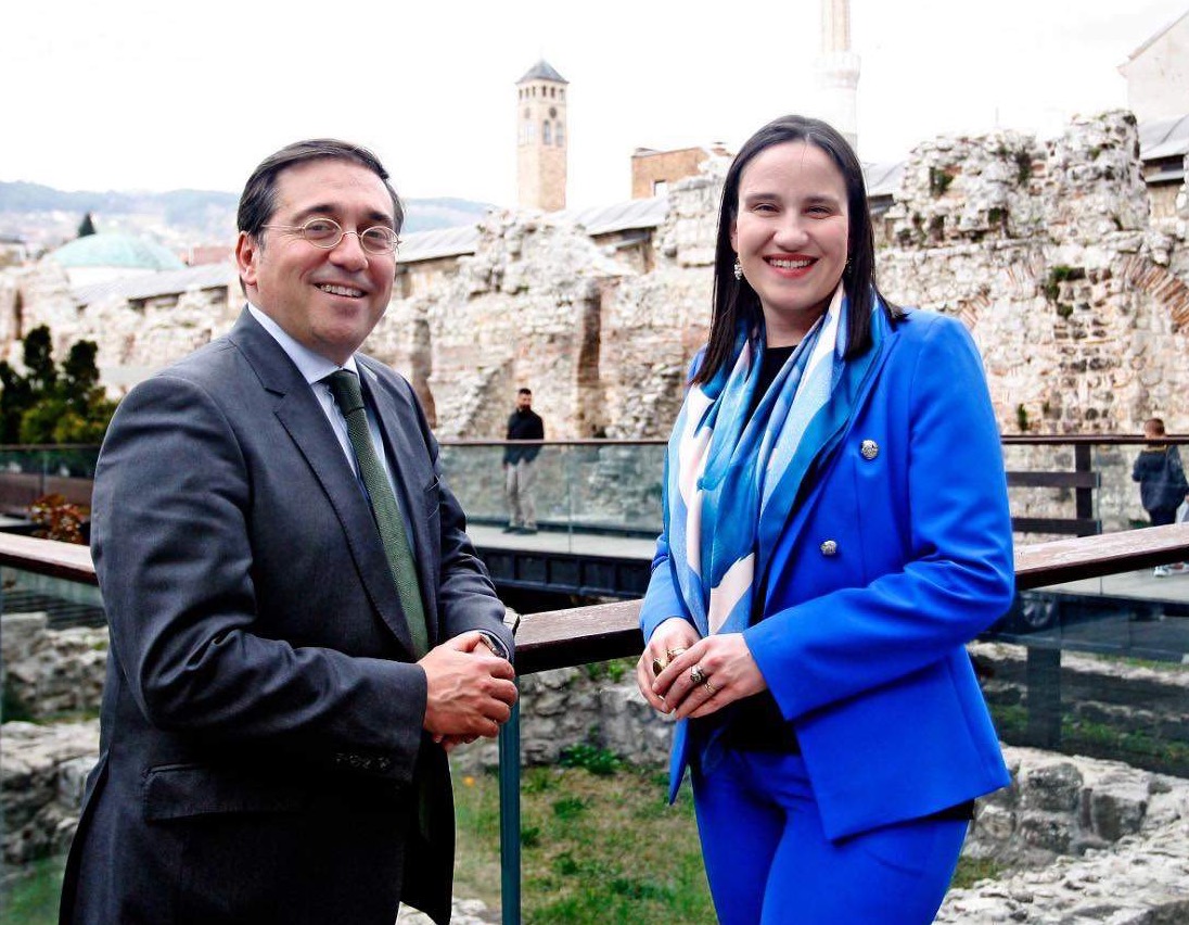 Susret Benjamine Karić i José Manuel Albares Buenoa
