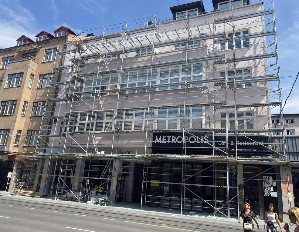 Uskoro i fasada na zgradi u Titovoj 21 u punom sjaju