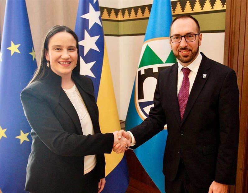 Susret Benjamine Karić i Tomislava Tomaševića 