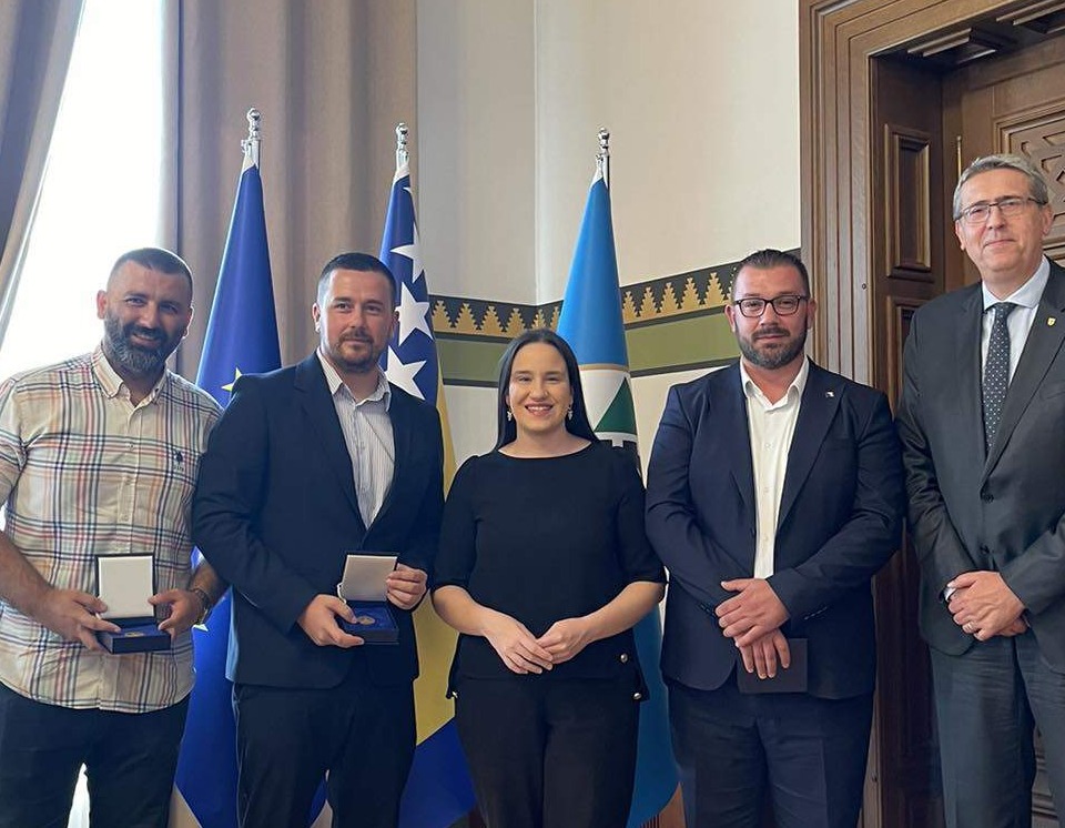 Susret Benjamine Karić s gradonačelnikom Srebrenika