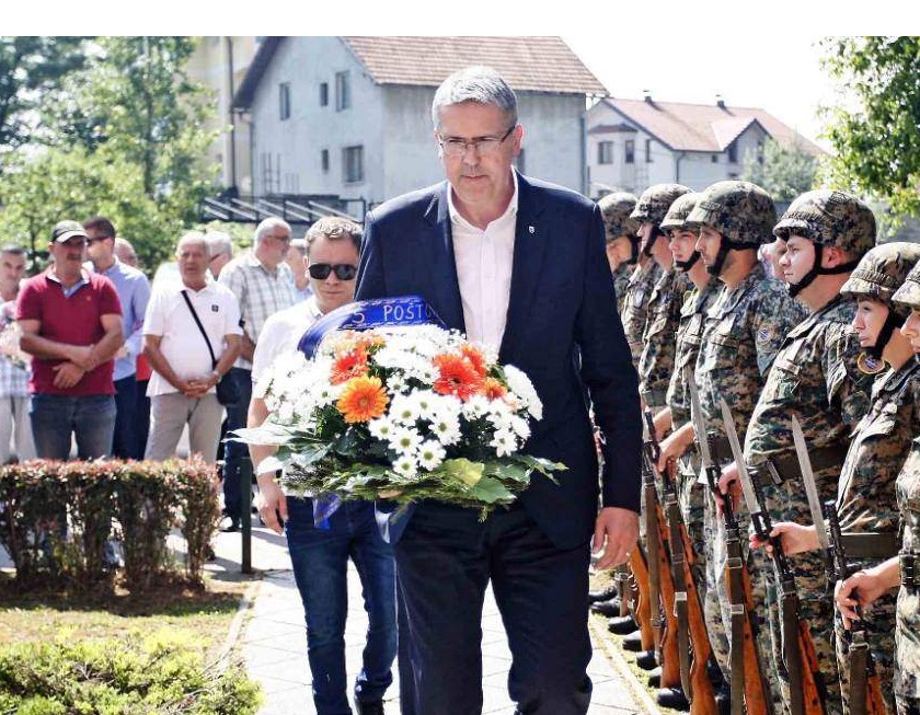 Zamjenik gradonačelnice Avdić odao počast narodnom heroju Ramizu Salčinu