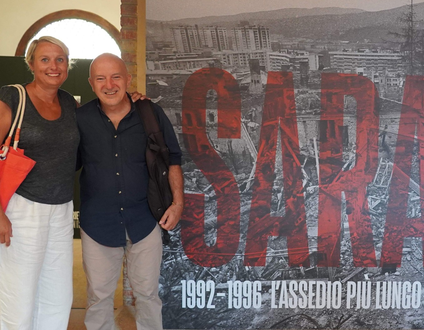 Rovereto: Anja Margetić na zatvaranju izložbe "Sarajevo 1992.-1996. Najdulja opsada" Maria Boccia