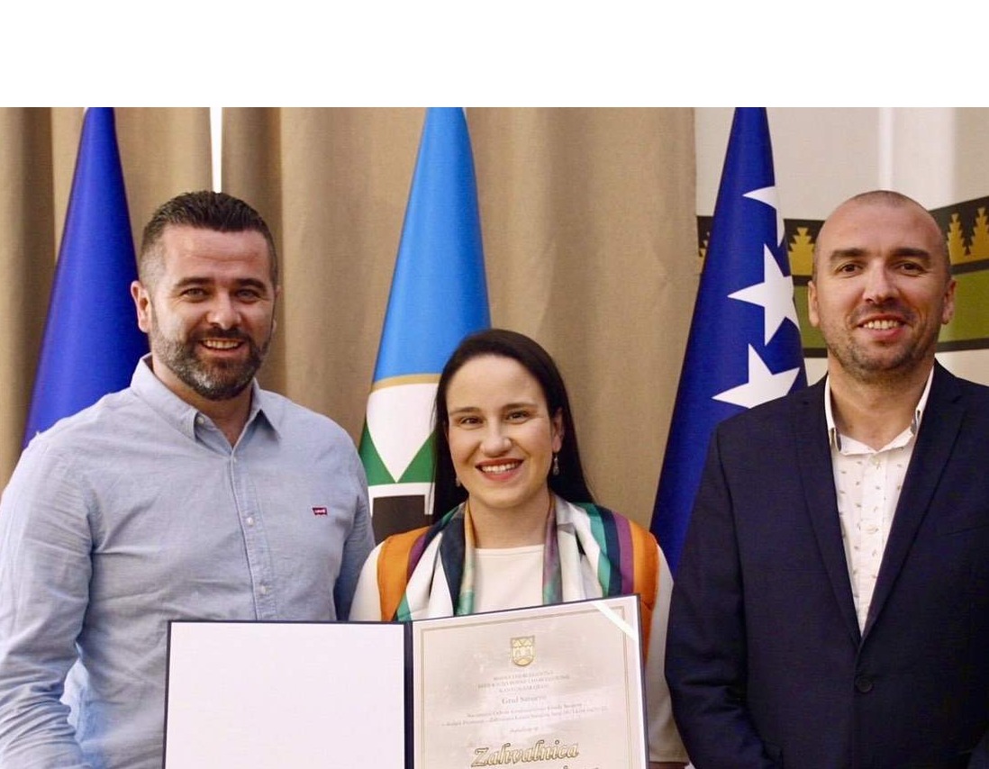 Karić i Deljković: Zahvalnica Grada Sarajeva Amelu Kapi