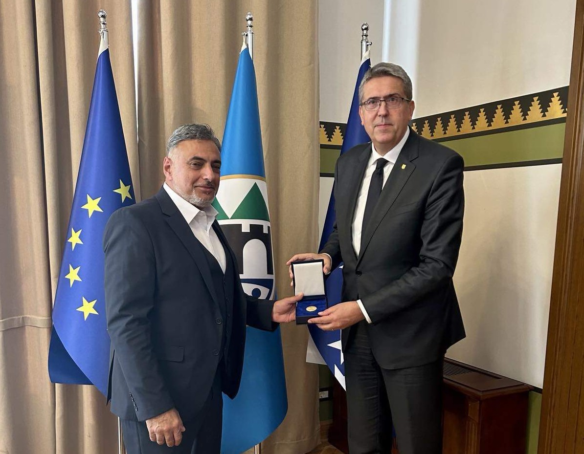 Zamjenik gradonačelnice Avdić primio predsjednika Europske boksačke konfederacije, dr. Ioannisa Filipatosa 