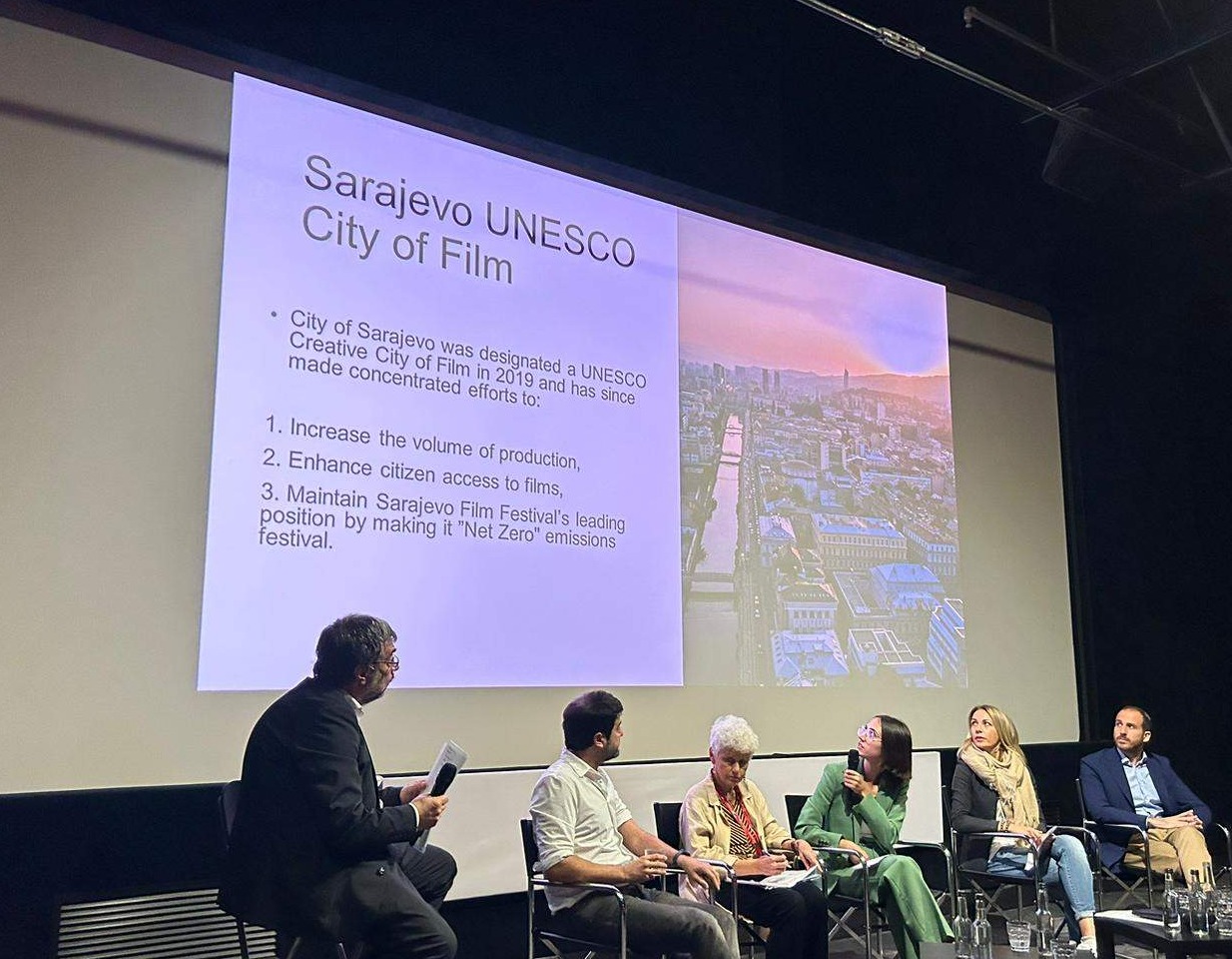 Sarajevo grad filma UNESCO-a predstavljen na filmskom festivalu u Rimu