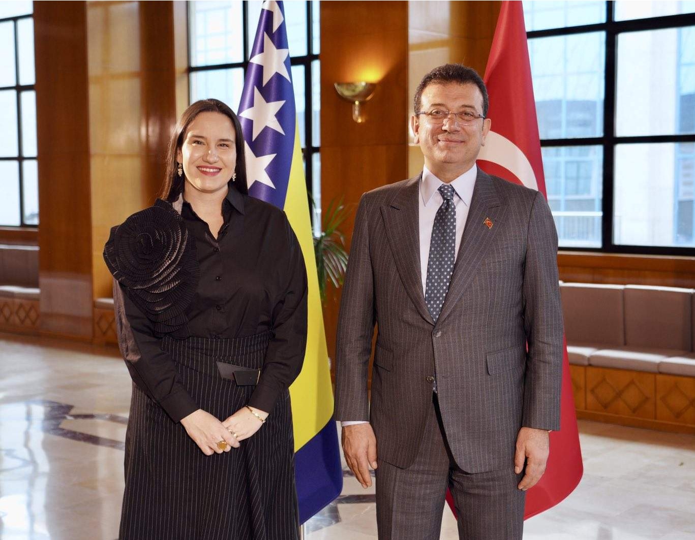 U Istanbulu se susreli gradonačelnici Benjamina Karić i Ekrem İmamoğlu