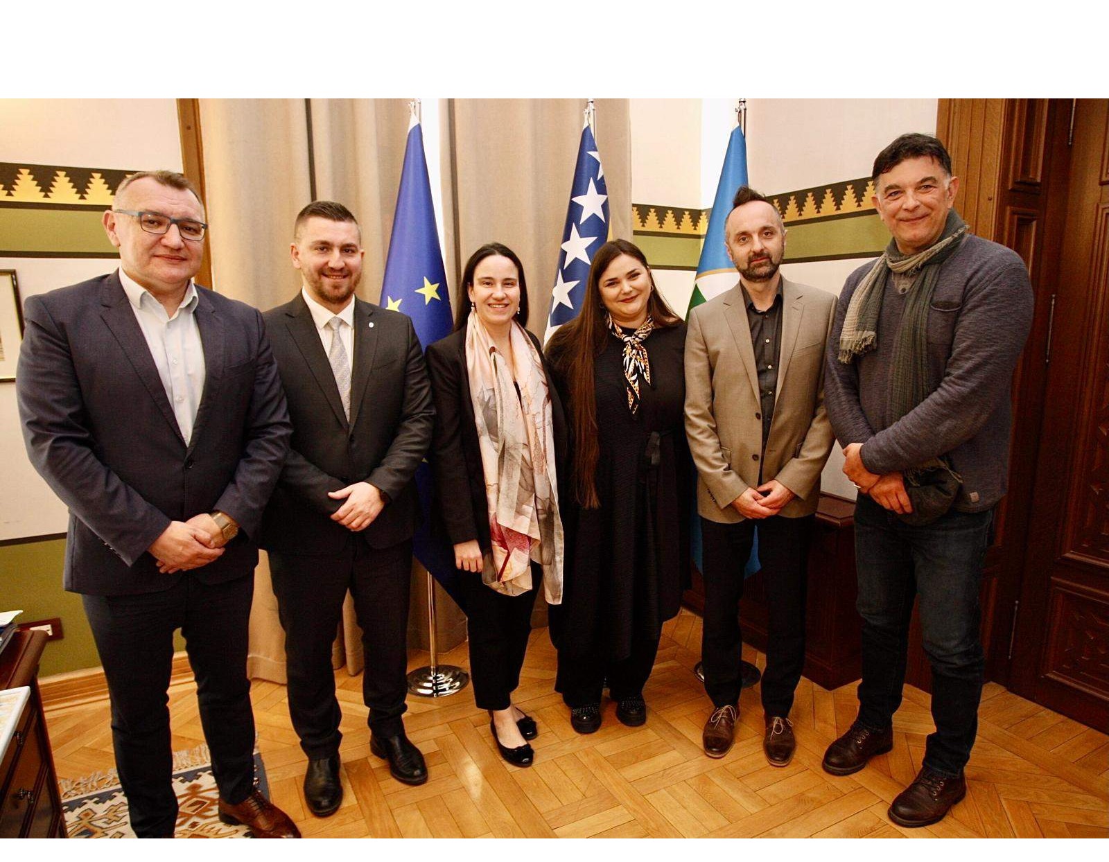 Karić i Ademović u Vijećnici ugostili članove Mostar Sevdah Reuniona