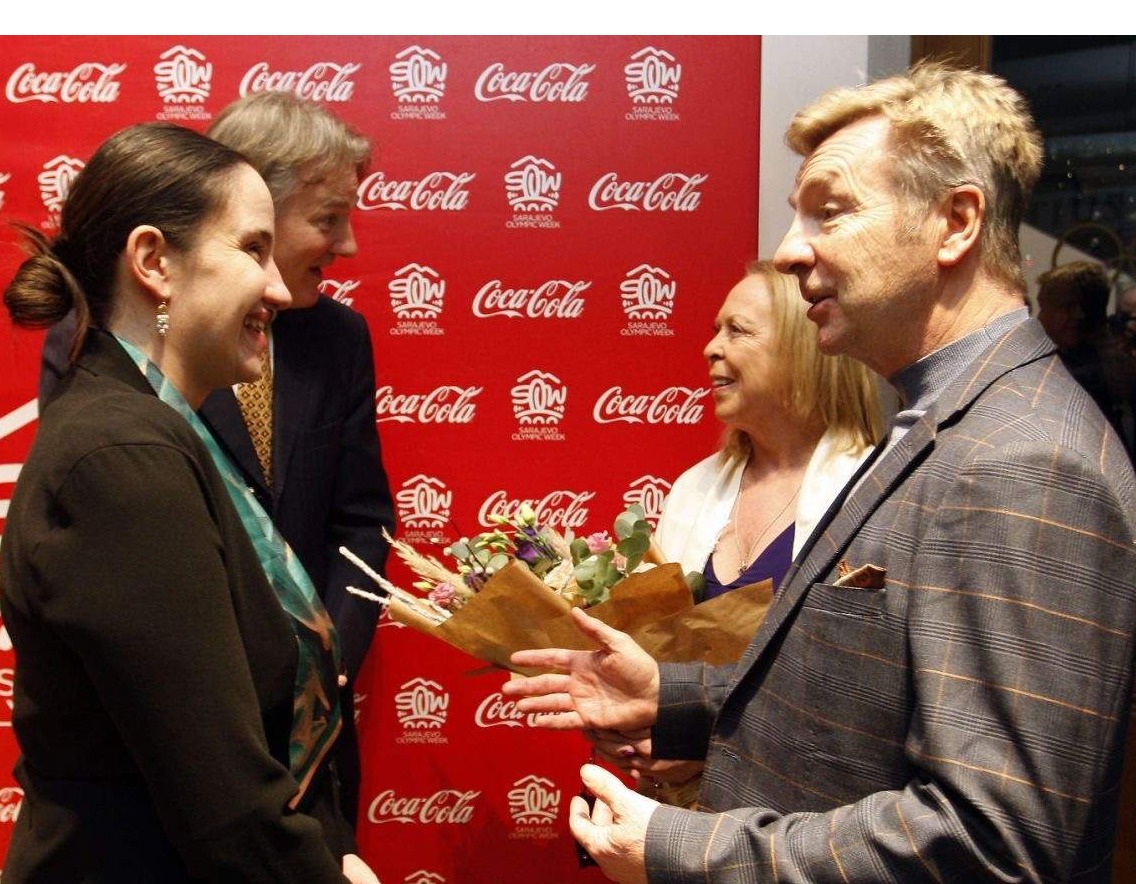 Karić u Olimpijskom muzeju poželjela dobrodošlicu legendarnim klizačima Torvill i Dean