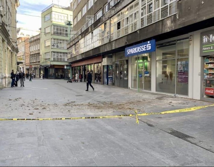 Karić se oglasila povodom obrušavanja dijela fasade u središtu grada