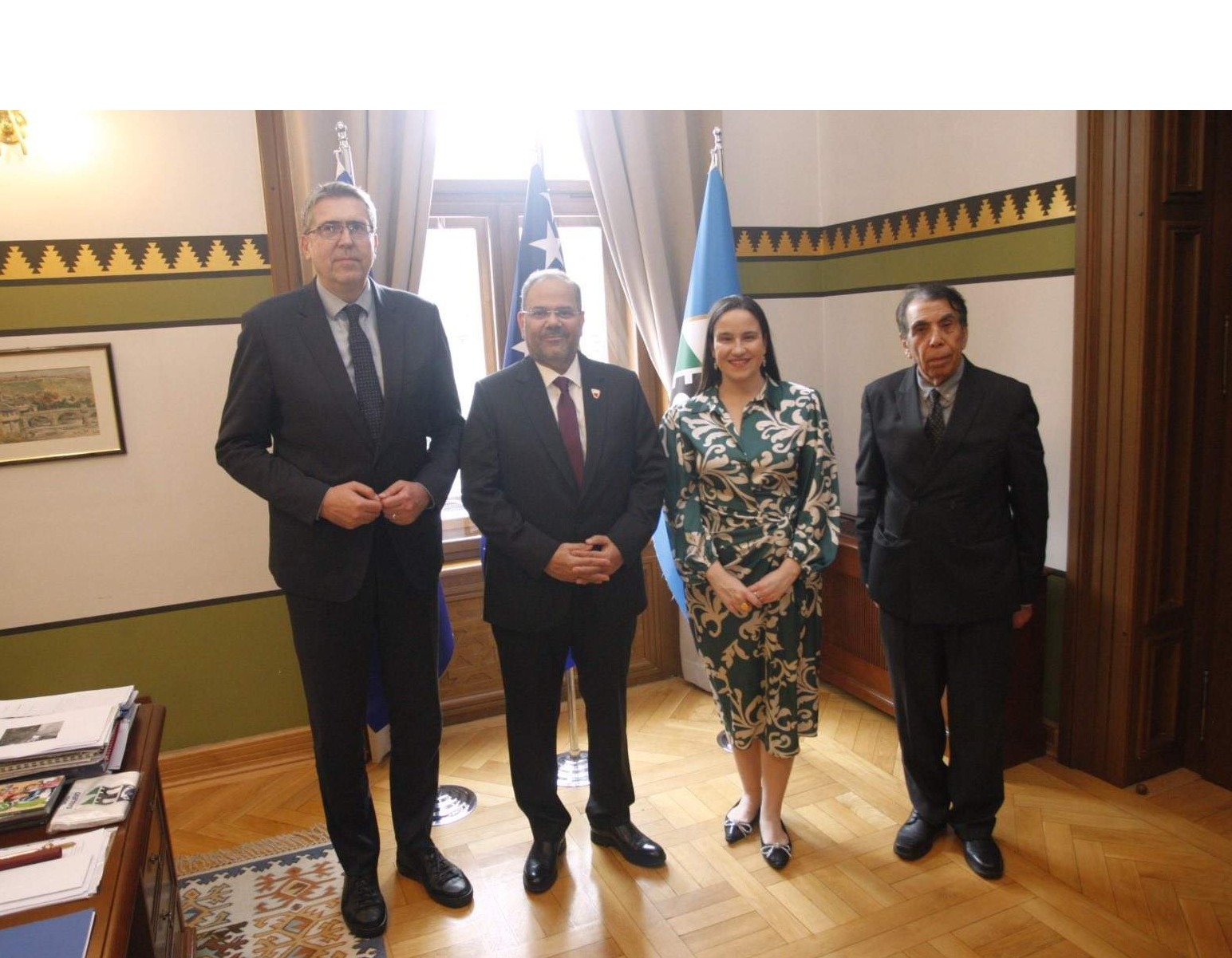 Prijem nerezidentnog veleposlanika Kraljevine Bahrein za BiH, Ahmeda Al-Saatija
