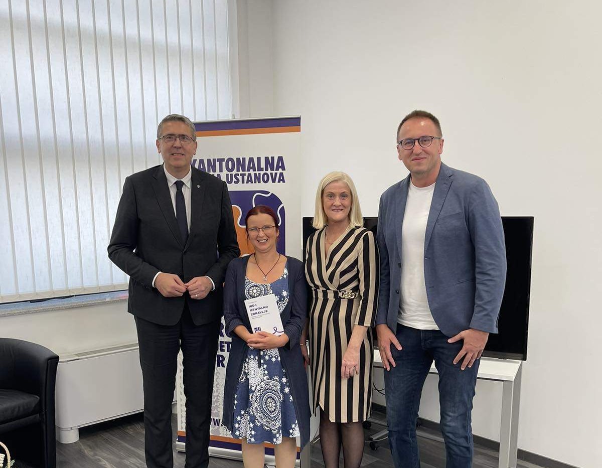 Zamjenik gradonačelnice Avdić na promociji priručnika „IBD i mentalno zdravlje“