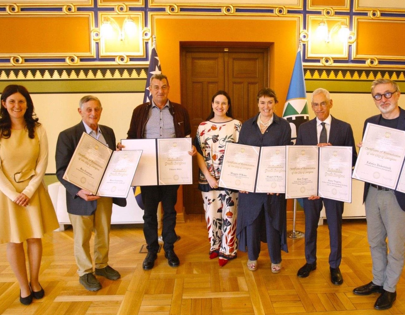 Benjamina Karić na Dan bijelih traka dodijelila Zahvalnice Grada Sarajeva